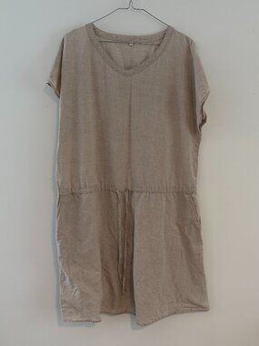 Muji Linen French Sleeve Tunic
